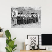 Suffragette Pickets: 1917 Poster (Heimbüro)