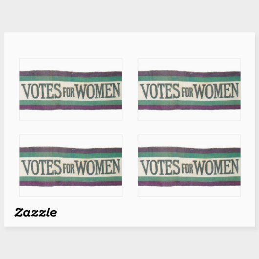 Suffragette Votes for Women Sticker (Blatt)