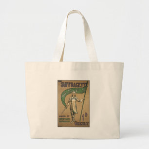 Suffragette-Zeitschrift Jumbo Stoffbeutel