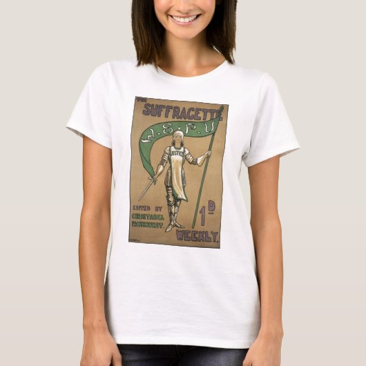 Suffragette-Zeitschrift T-Shirt (Vorderseite)