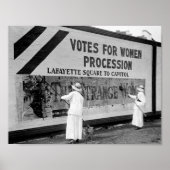 Suffragettes Hanging Parade Posters - 1914 Poster (Vorne)