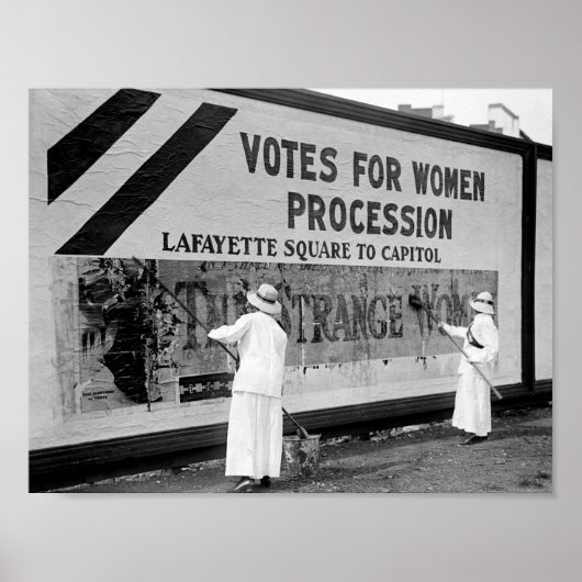Suffragettes Hanging Parade Posters - 1914 Poster (Vorne)