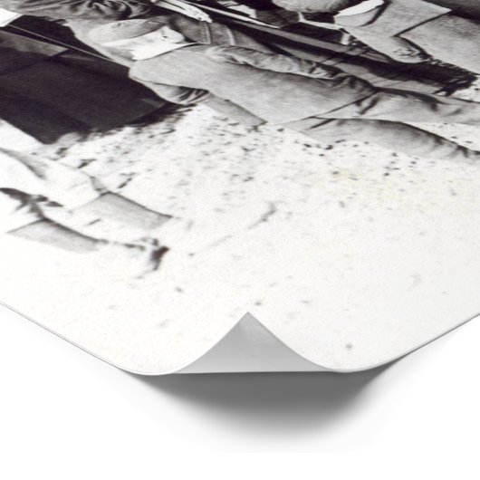 Suffragettes in Hastings, 1908 Poster (Ecke)