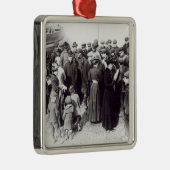 Suffragettes in Hastings, 1908 Silbernes Ornament (Rechts)