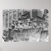 Suffragettes Reiten Poster (Vorne)