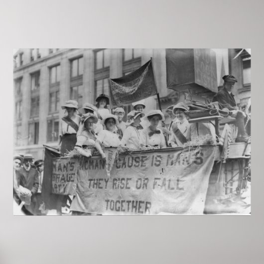 Suffragettes Reiten Poster (Vorne)