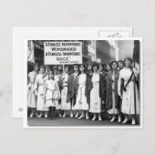 Suffragettes St. Patrick's Day, 1921 Postkarte (Vorne/Hinten)