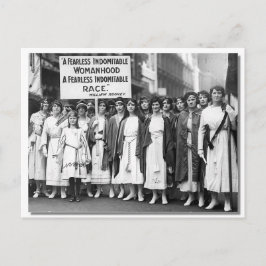 Suffragettes St. Patrick's Day, 1921 Postkarte
