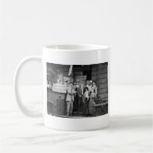 Suffragettes und ihr Men, 1913 Kaffeetasse (Links)