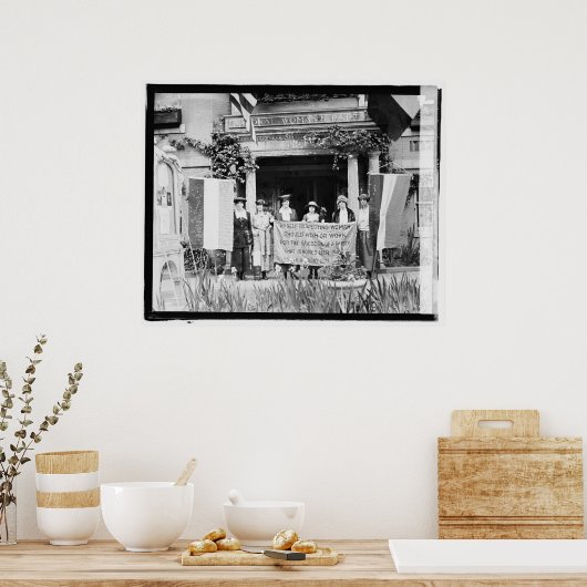 Suffragettes Vintag Poster (Küche)
