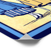 Suffragettes Vintag Voting Sheet Music Cover copy Poster (Ecke)