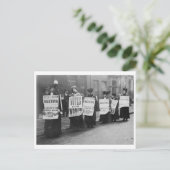 Suffragettes Votes for Women, London Postkarte (Stehend Vorderseite)
