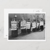 Suffragettes Votes for Women, London Postkarte (Vorne/Hinten)