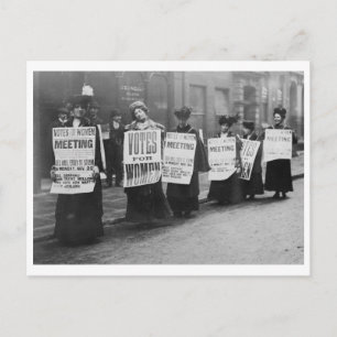 Suffragettes Votes for Women, London Postkarte