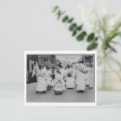 Suffragettes Votes für Frauen Vintag Postkarte (Stehend Vorderseite)