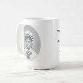 Suffragist Mary Eliza Mahoney 1. Black Nurse Kaffeetasse (Vorderseite Links)