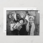 Suffragisten Rose Sanderman und Elizabeth Freeman Postkarte (Vorne/Hinten)