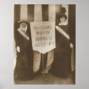 Suffragists-Frau McCormick und Frau Parker Poster