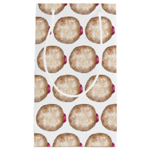 Sufganiyah Glückliches Chanukka Hanukkah Jelly Don Kleine Geschenktüte