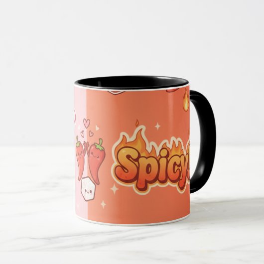 Sugar amd Spicy - Funny Tasse (VorderseiteRechts)
