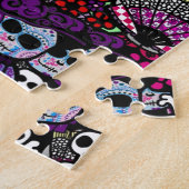 Sugar Art Skulls Day of the Dead Doodles Pattern Puzzle (Seite)