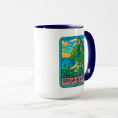 Sugar Beach St Lucia Kaffee Tasse (VorderseiteRechts)