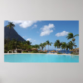 Sugar Beach St. Lucia Poster (Vorne)
