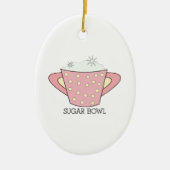 SUGAR BOWL KERAMIK ORNAMENT (Vorne)