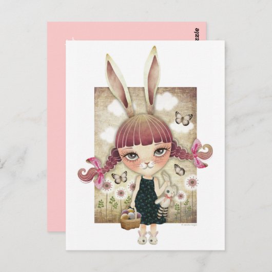 Sugar Bunny Postcards Postkarte (Vorne/Hinten)