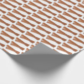 Sugar Churro Churros Spanisch Portugiesisches Esse Geschenkpapier (Ecke)