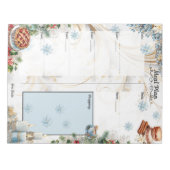 Sugar Coat It 7 Day Blank Meal Planner Notizblock (Vorderseite)