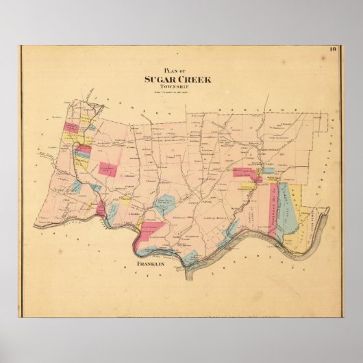 Sugar Creek Township Poster (Vorne)