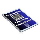 Sugar Daddy, ich bin hübsch transaktional Notizblock (Rechte Seite)