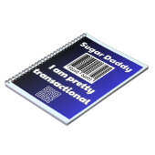 Sugar Daddy, ich bin hübsch transaktional Notizblock (Linke Seite)