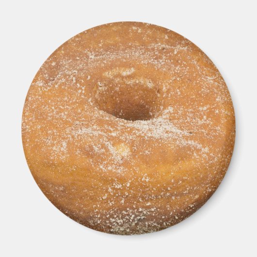 Sugar Donut Food Dessert Magnet (Vorne)