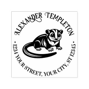 Sugar Glider Australien Name Rücksendeadresse #1P Permastempel