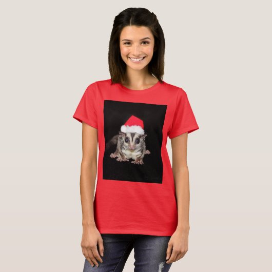 Sugar Glider Christmas T-Shirt (Vorne ganz)