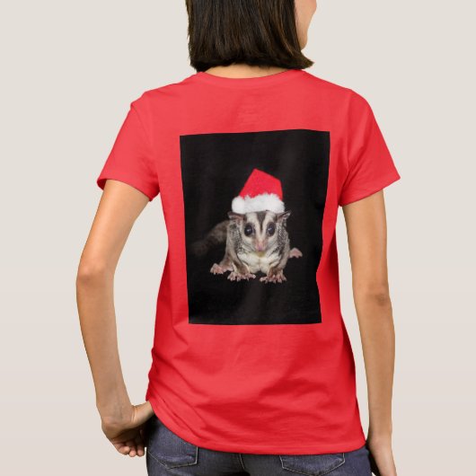 Sugar Glider Christmas T-Shirt (Rückseite)