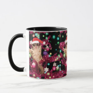 Sugar Glider Christmas Tasse