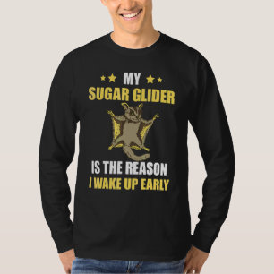 Sugar Glider Der Grund Australien Eichhörnchen Gle T-Shirt