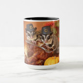 Sugar Glider Erntedankfest Tasse (Zentrum)