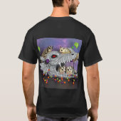 Sugar Glider Halloween T-Shirt (Rückseite)