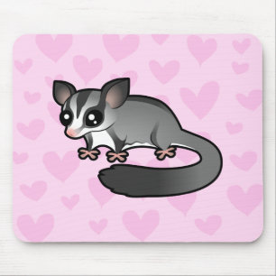 Sugar Glider Liebe Mousepad