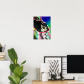 Sugar Glider mit einem Hut Poster (Heimbüro)