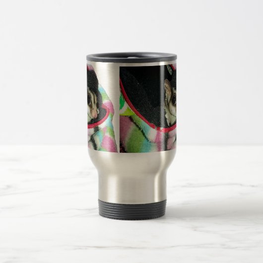 Sugar Glider mit einem Hut Reisebecher (Mittel)