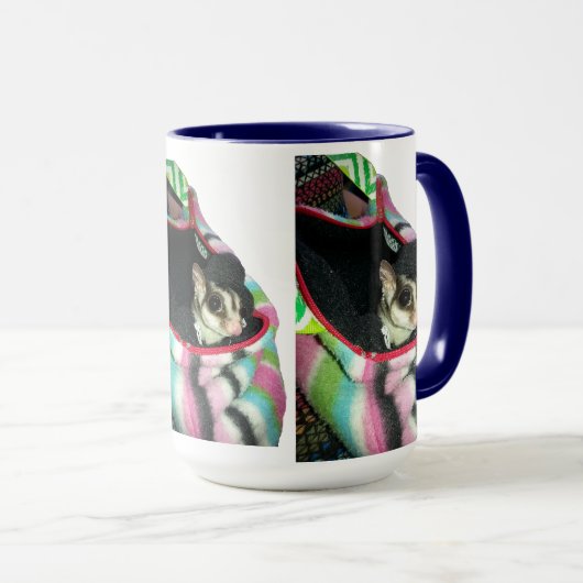 Sugar Glider mit einem Hut Tasse (VorderseiteRechts)