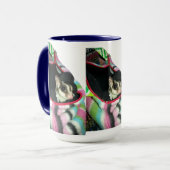 Sugar Glider mit einem Hut Tasse (Vorderseite Links)