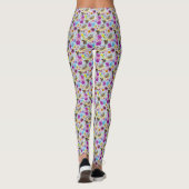 Sugar Glider Niedlich Floral Leggings (Rückseite)