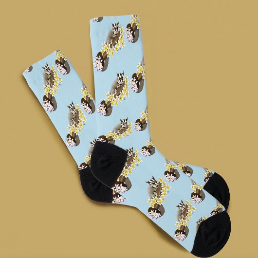 Sugar Glider Niedlich Floral Socken