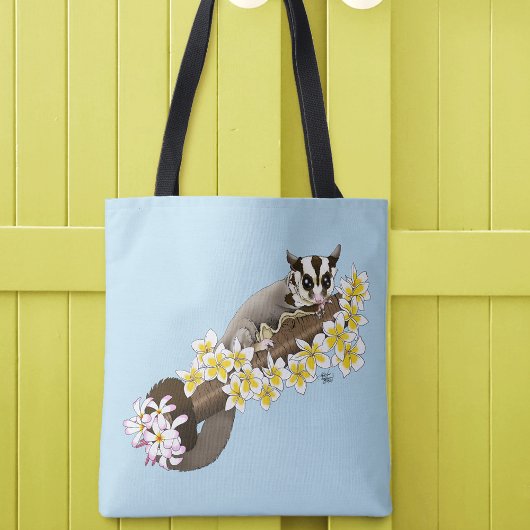 Sugar Glider Niedlich Floral Tasche